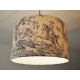 Deckenlampenschirm "Toile de Jouy" (Die Jagd)