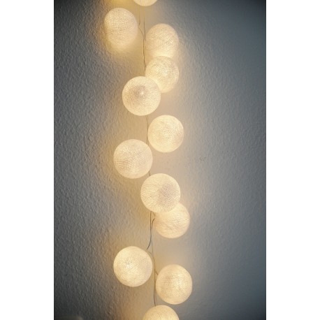 Elfenlichterkette weiss