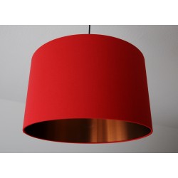 Lampenschirm "Purpurrot-Kupfer"