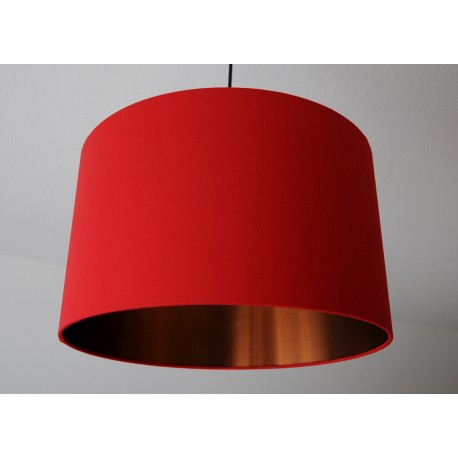Lampenschirm "Purpurrot-Kupfer"