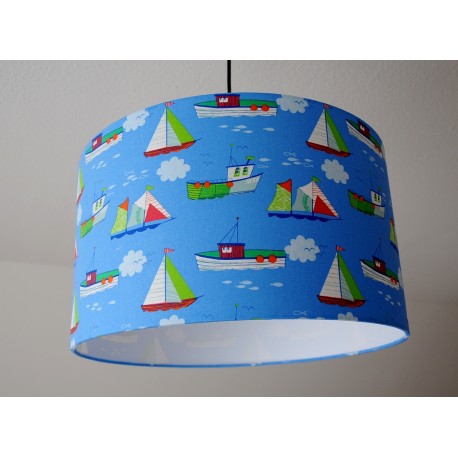 Deckenlampenschirm "Regatta" (blau)