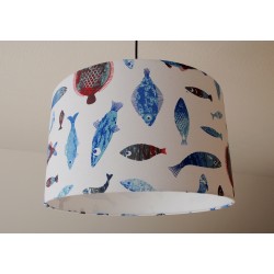 Deckenlampenschirm "Regatta" (blau)