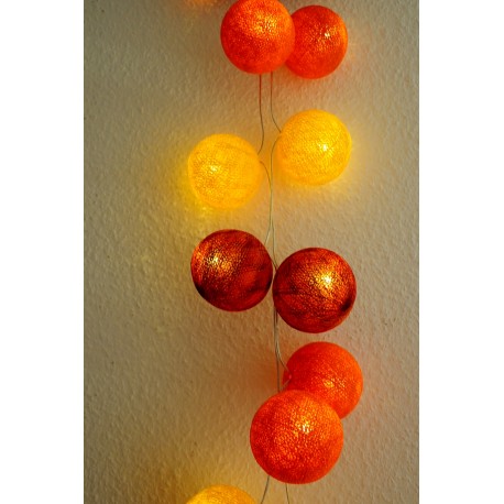 Elfenlichterkette "Mix Orange"