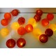 Elfenlichterkette "Mix Orange"