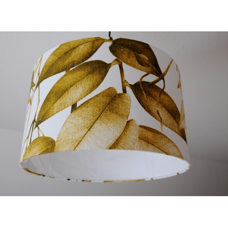 Lampenschirm "Ficus"(ockergelb)