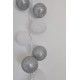Elfenlichterkette "Weiß-Silber"