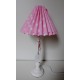 Tischlampe "Sterne" (rosa)