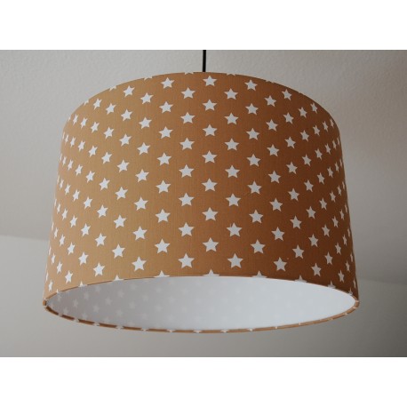 Lampenschirm " Sterne" (beige)