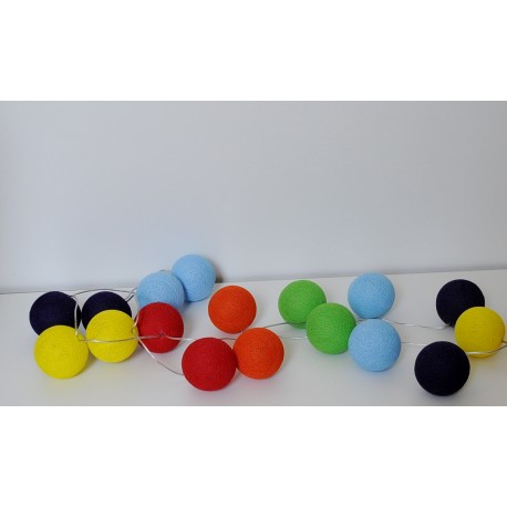 Elfenlichterkette "Rainbow"