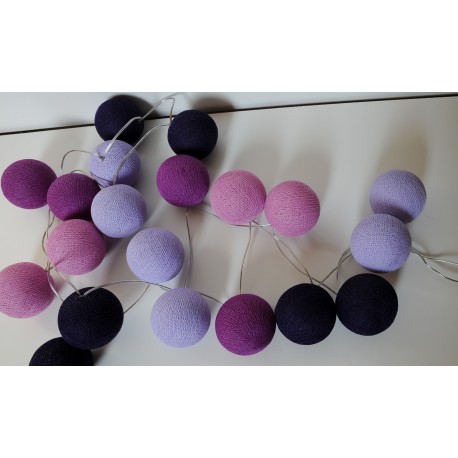 Elfenlichterkette "Violett"