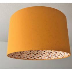Lampenschirm "Dreiecke"(Mango)