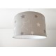 Lampenschirm " Sterne" (taupe)