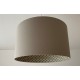 Lampenschirm "Retro-Taupe"