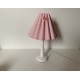 Tischlampe "Rosa gepunktet"