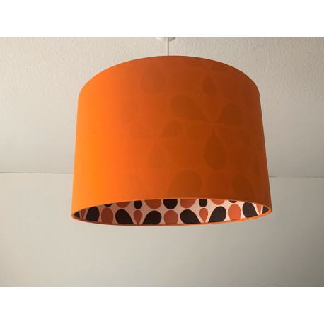Lampenschirm "Retro-Orange"