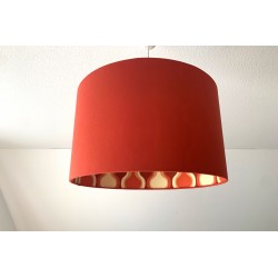 Lampenschirm "Retro-Terrakotta"