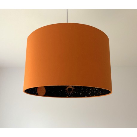 Lampenschirm "Universum-Orange"