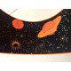 Lampenschirm "Universum-Orange"