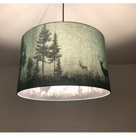 Lampenschirm "Im Wald"