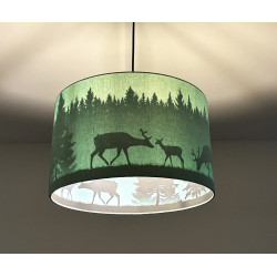 Lampenschirm "Im Wald-Mint"