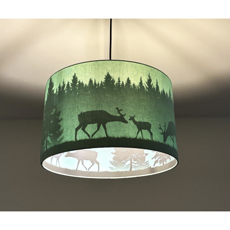 Lampenschirm "Im Wald-Mint"