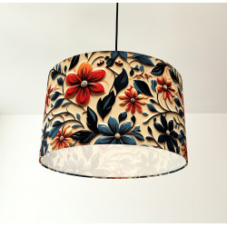 Lampenschirm "Blumen in 3D"