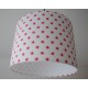 Deckenlampenschirm " Sterne" (pink)