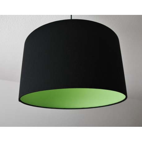 Deckenlampenschirm "Schwarz-Grün"