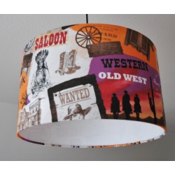 Deckenlampenschirm "Western"