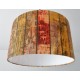 Deckenlampenschirm "Shabby Chic" (braun)