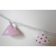 Lichterkette "Sterne" (pink-rosa)
