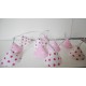 Lichterkette "Sterne" (pink-rosa)
