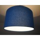 Lampenschirm "Mittelblau"