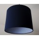 Lampenschirm "Barock" (blau)