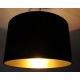 Lampenschirm "Schwarz-Gold"