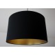 Lampenschirm "Schwarz-Gold"