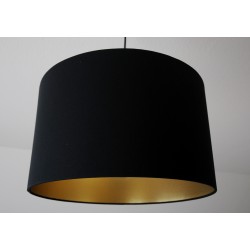 Lampenschirm "Schwarz-Gold"